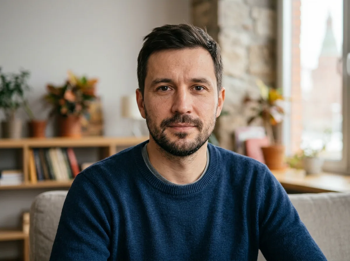 Аватар мужчины по имени Виктор, 35 лет, из Казани, нейтральный портрет